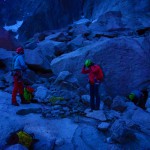 Preparandonos al amanecer